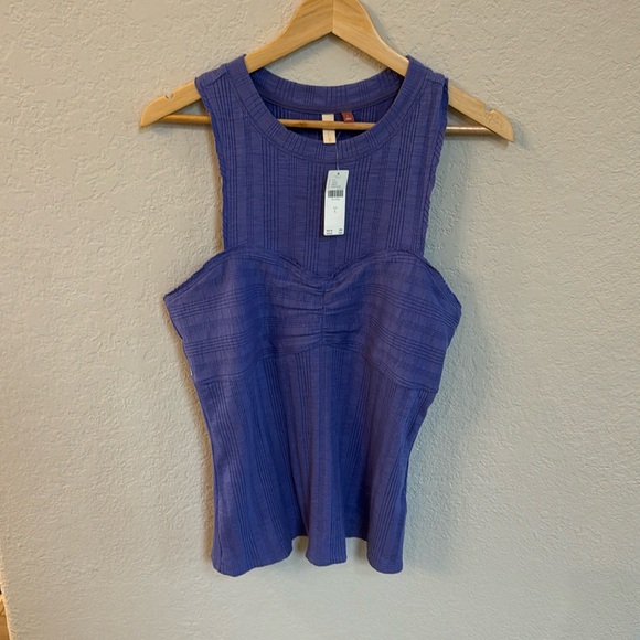 NWT Anthropologie Pilcro purple Tank top - Picture 2 of 8